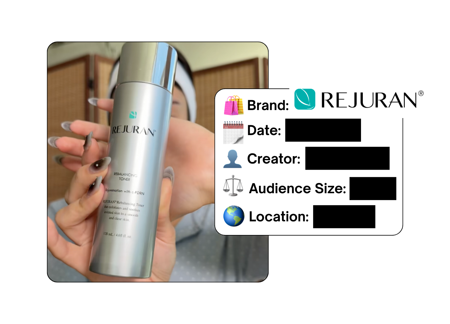 Spotted: REJURAN in a new paid collab