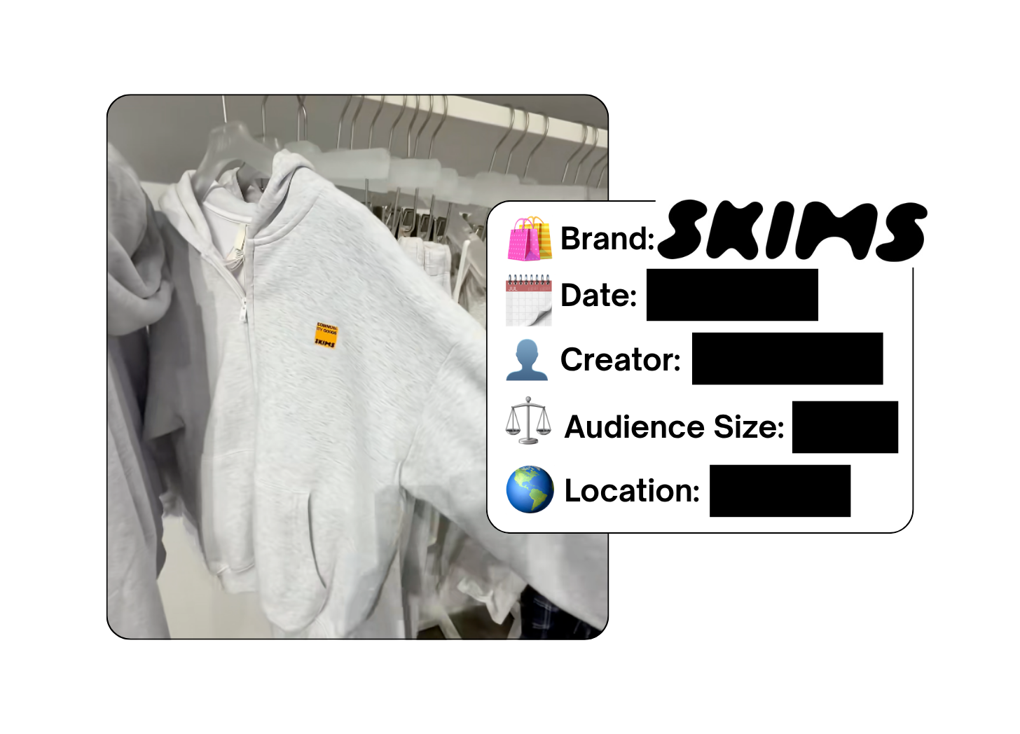 Spotted: Skims in a new paid collab