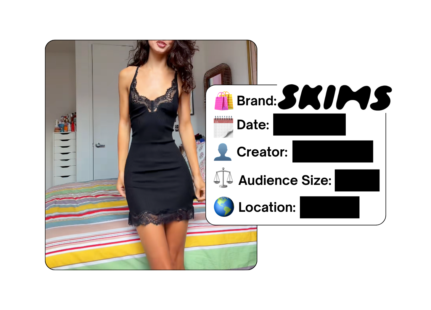 Spotted: Skims in a new paid collab