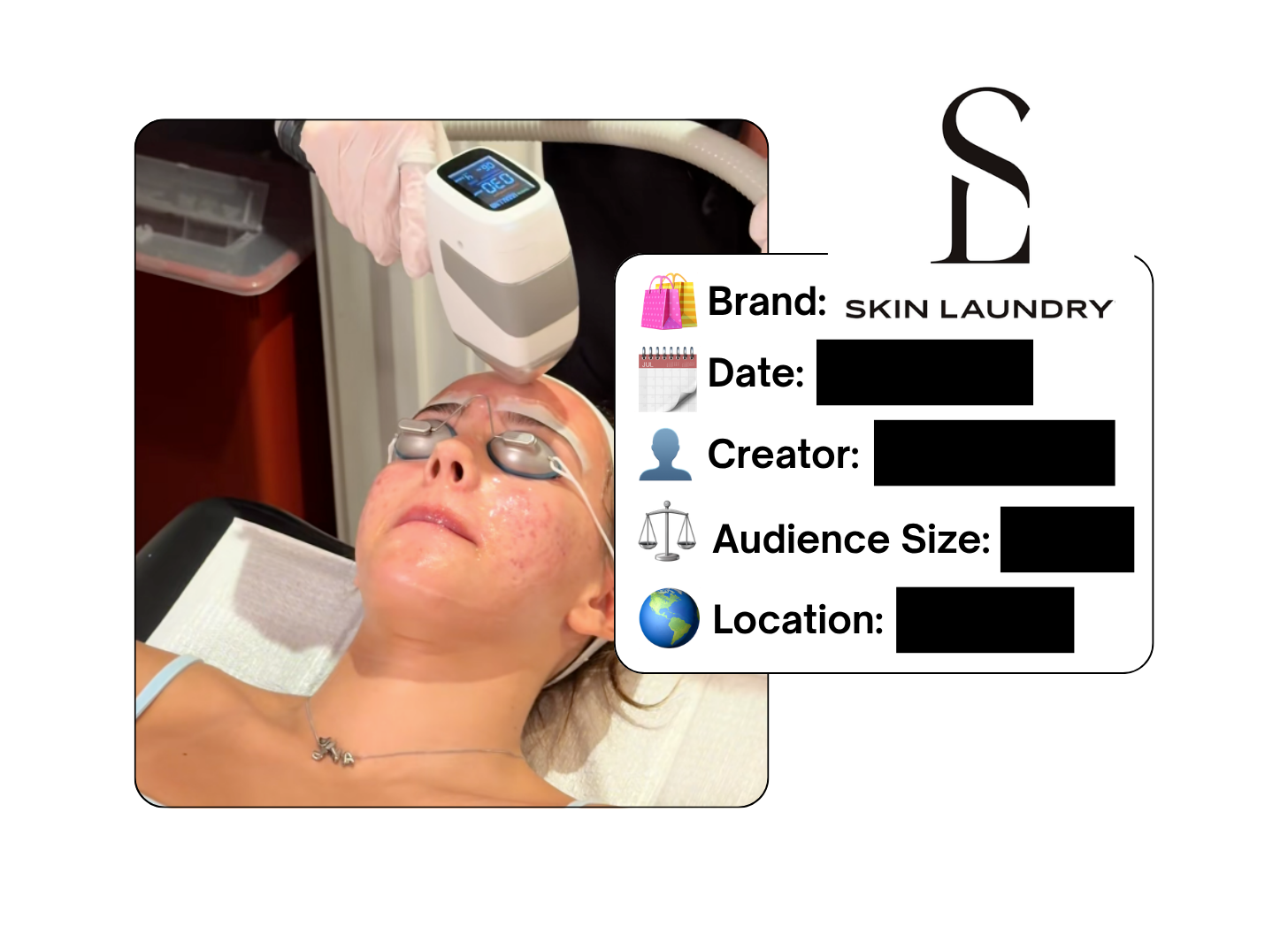 Spotted: Skin Laundry in a new paid collab