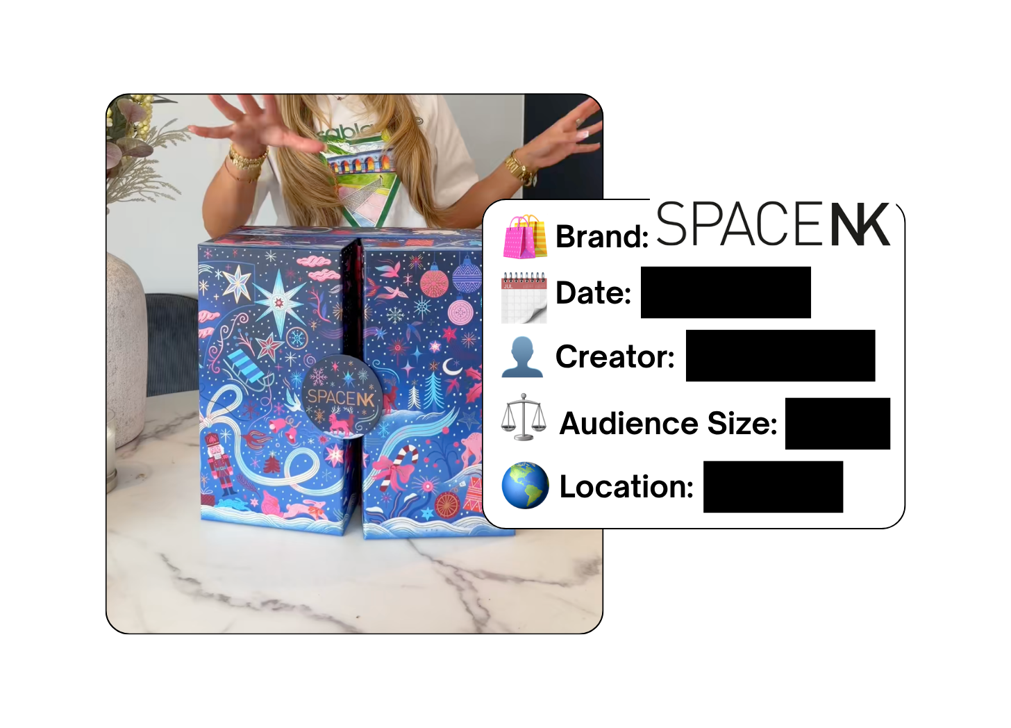 Spotted: Space NK in a new paid collab