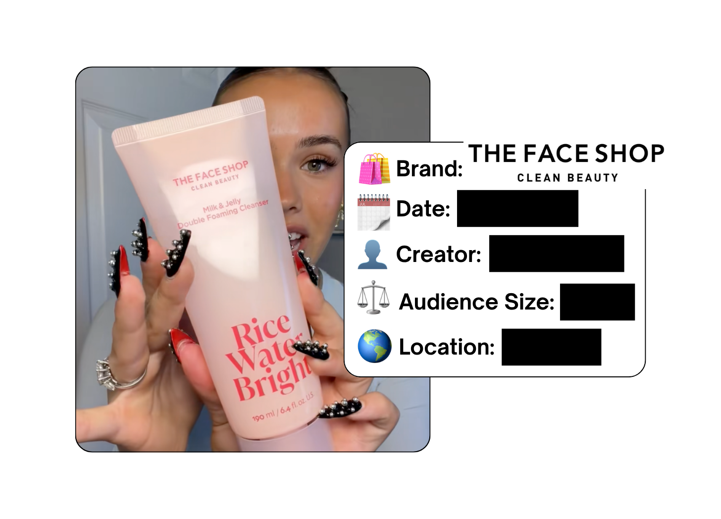 Spotted: The Face Shop in a new paid collab