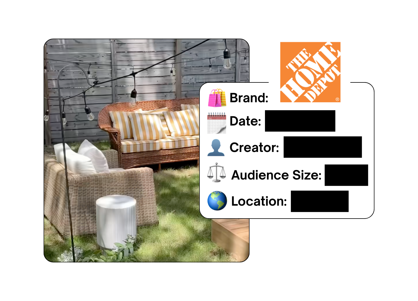 Spotted: The Home Depot in a new paid collab