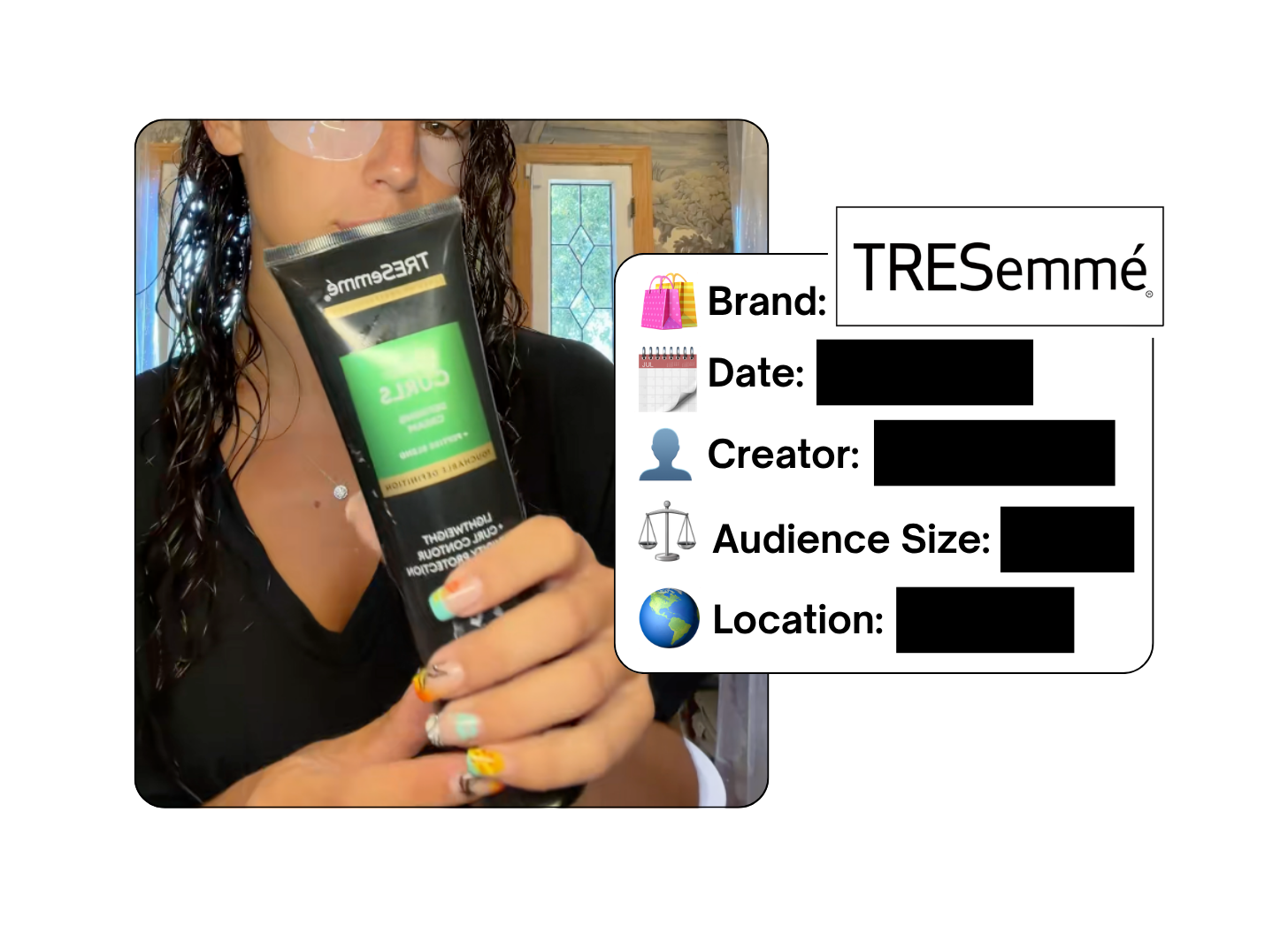Spotted: TRESemmé in a new paid collab