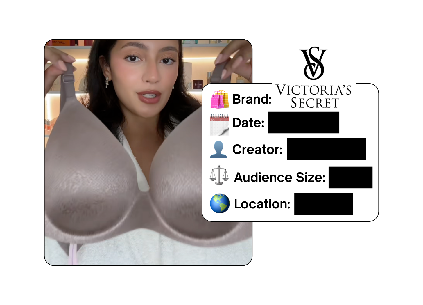 Spotted: Victoria’s Secret in a new paid collab