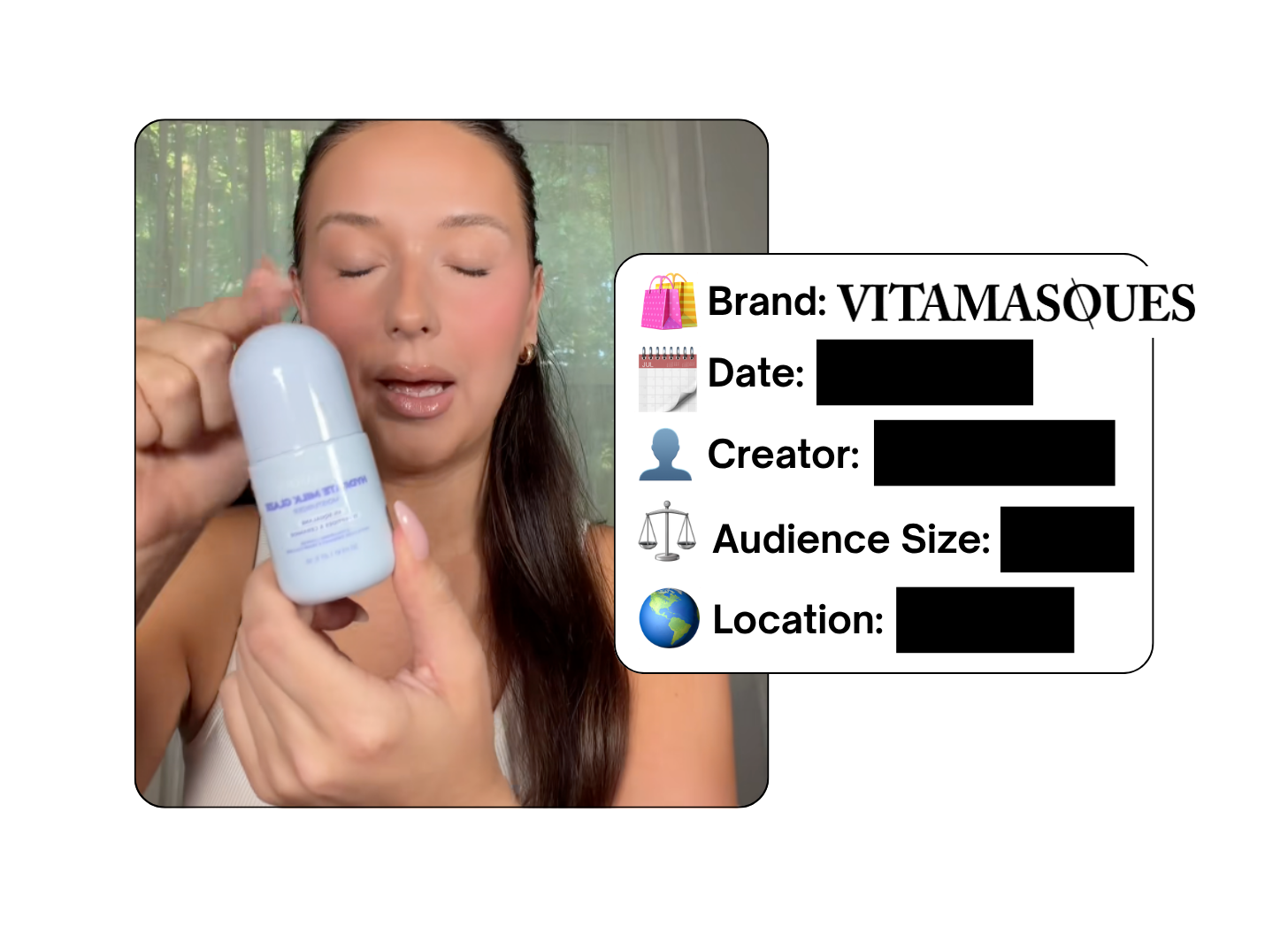 Spotted: Vitamasques in a new paid collab