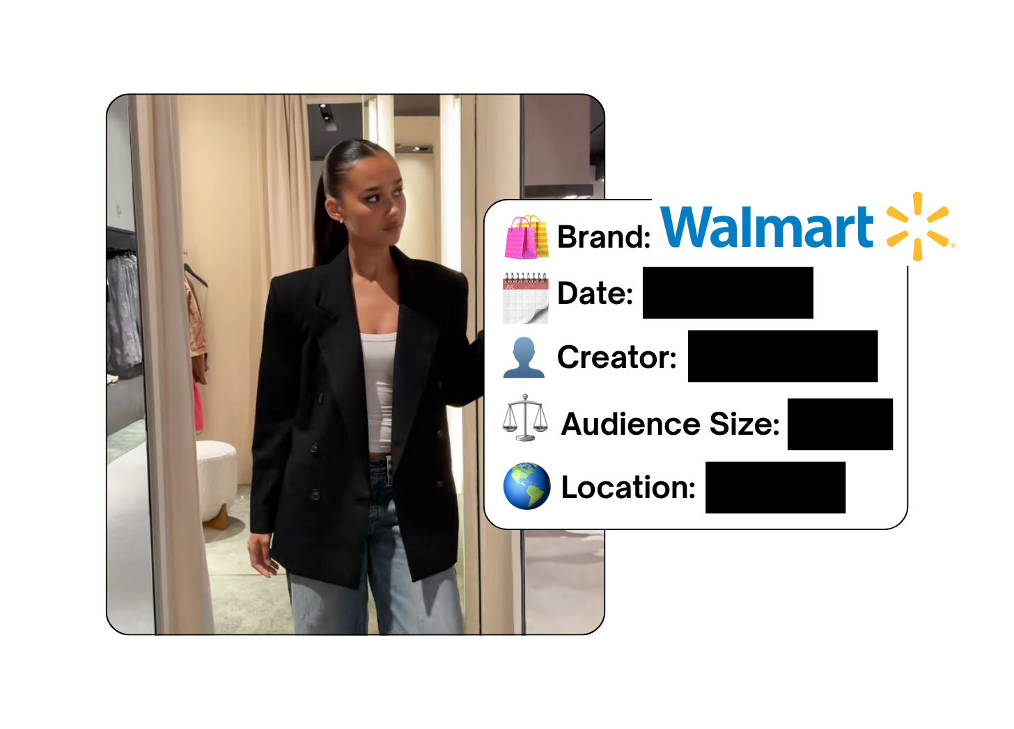 Spotted: Walmart in a new paid collab