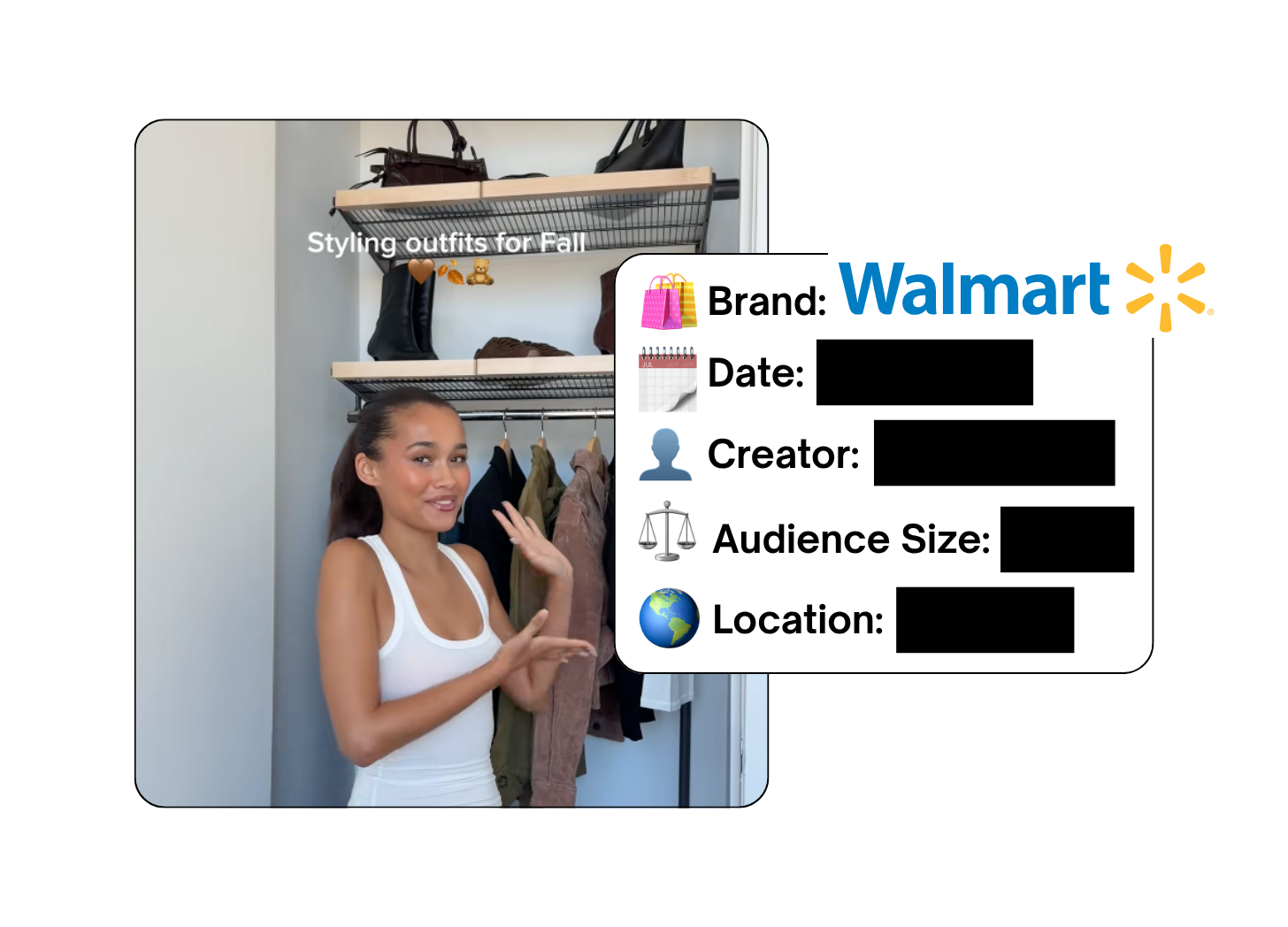 Spotted: Walmart in a new paid collab