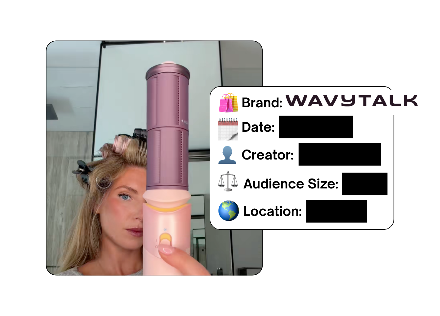 Spotted: Wavytalk in a new paid collab