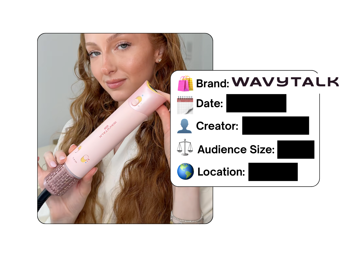 Spotted: Wavytalk in a new paid collab