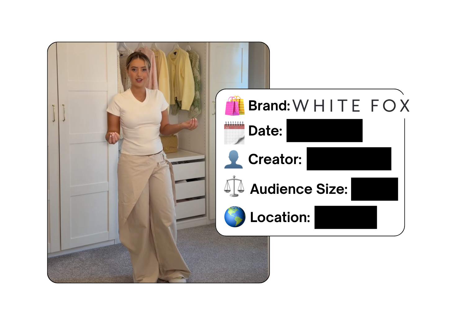 Spotted: White Fox Boutique in a new paid collab