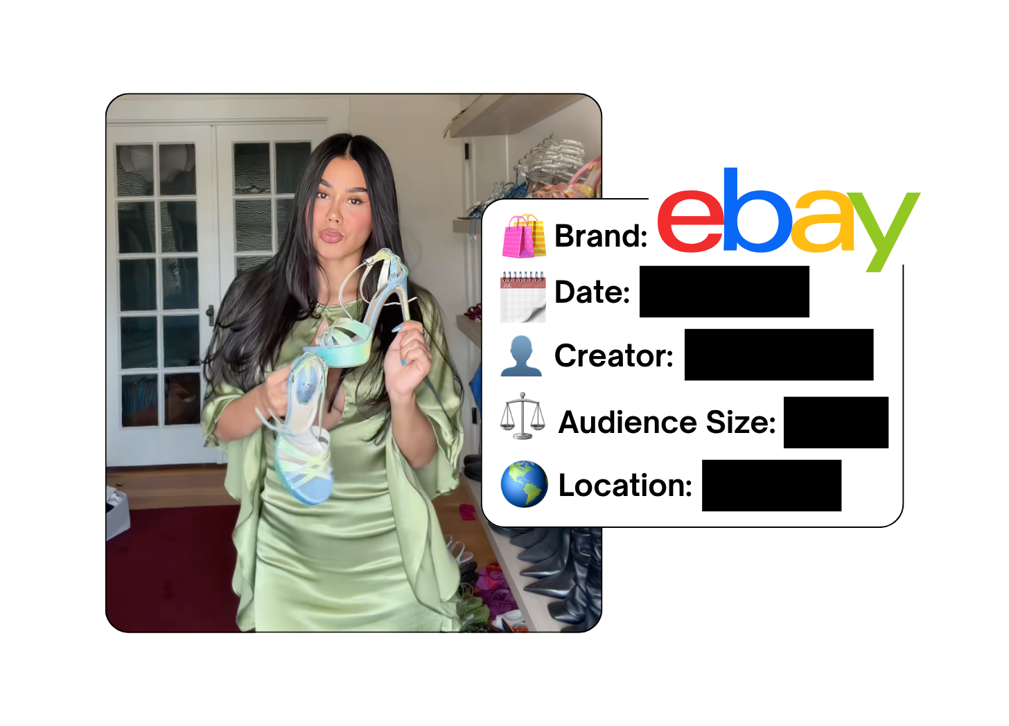 Spotted: eBay in a new paid collab
