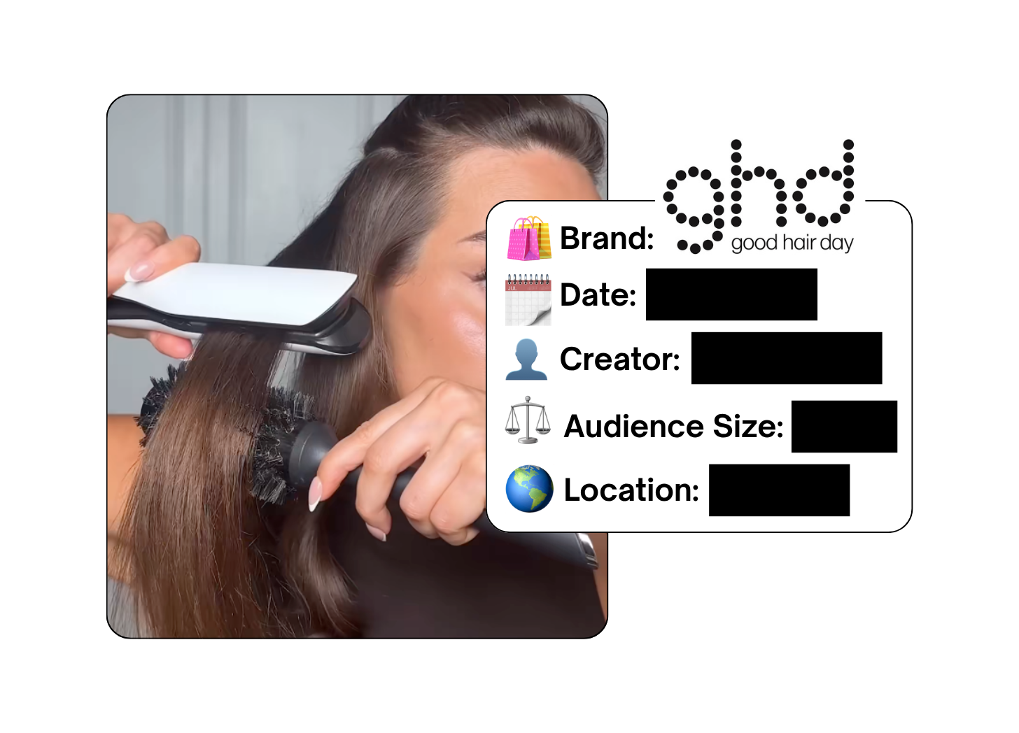 Spotted: ghd in a new paid collab