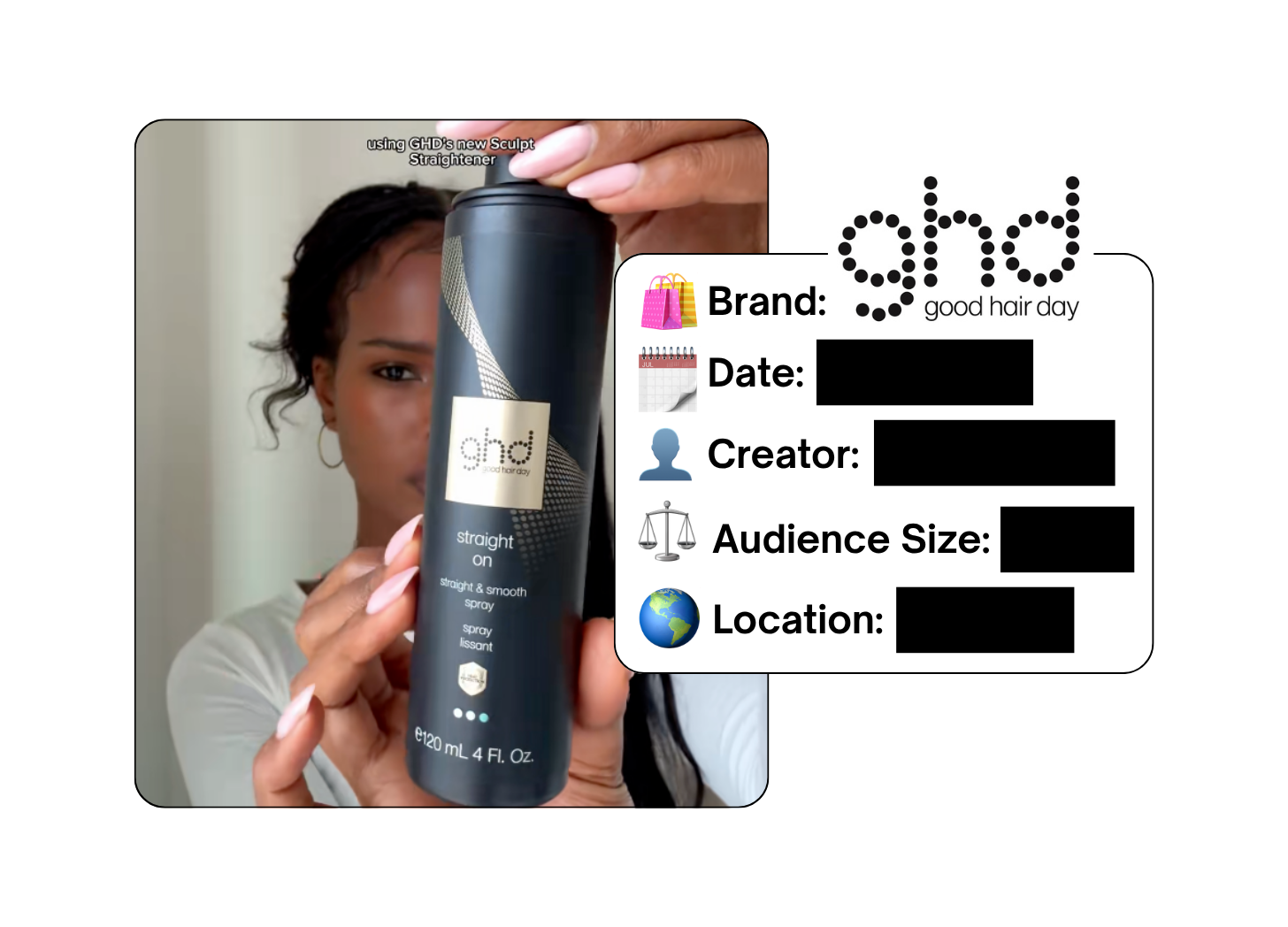 Spotted: ghd in a new paid collab