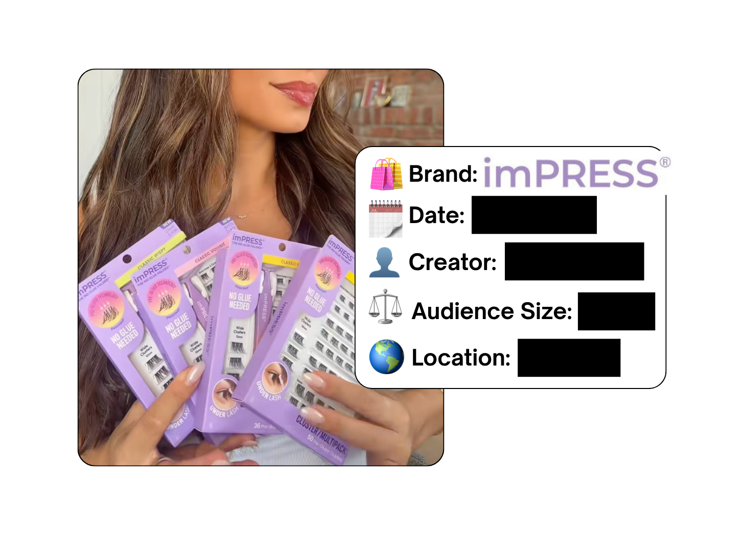 Spotted: imPRESS in a new paid collab