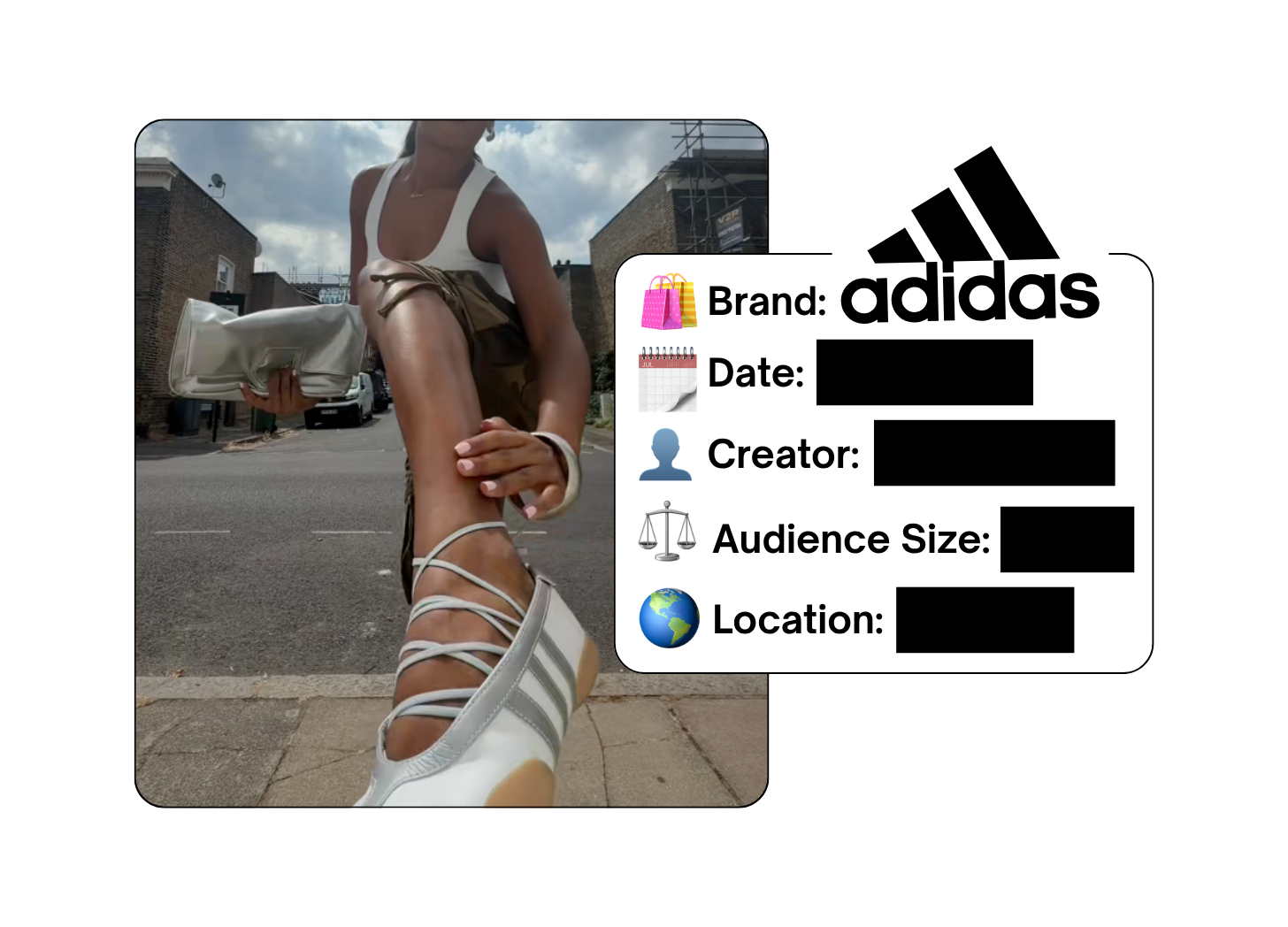 Spotted: Adidas in a new paid collab