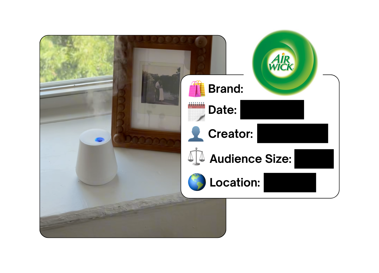 Spotted: Air Wick in a new paid collab