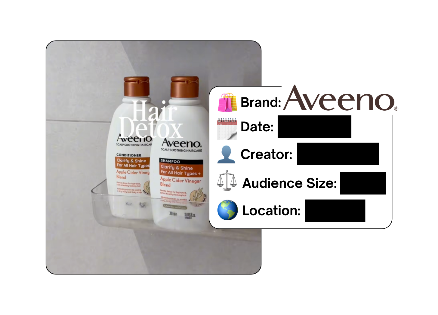 Spotted: Aveeno in a new paid collab