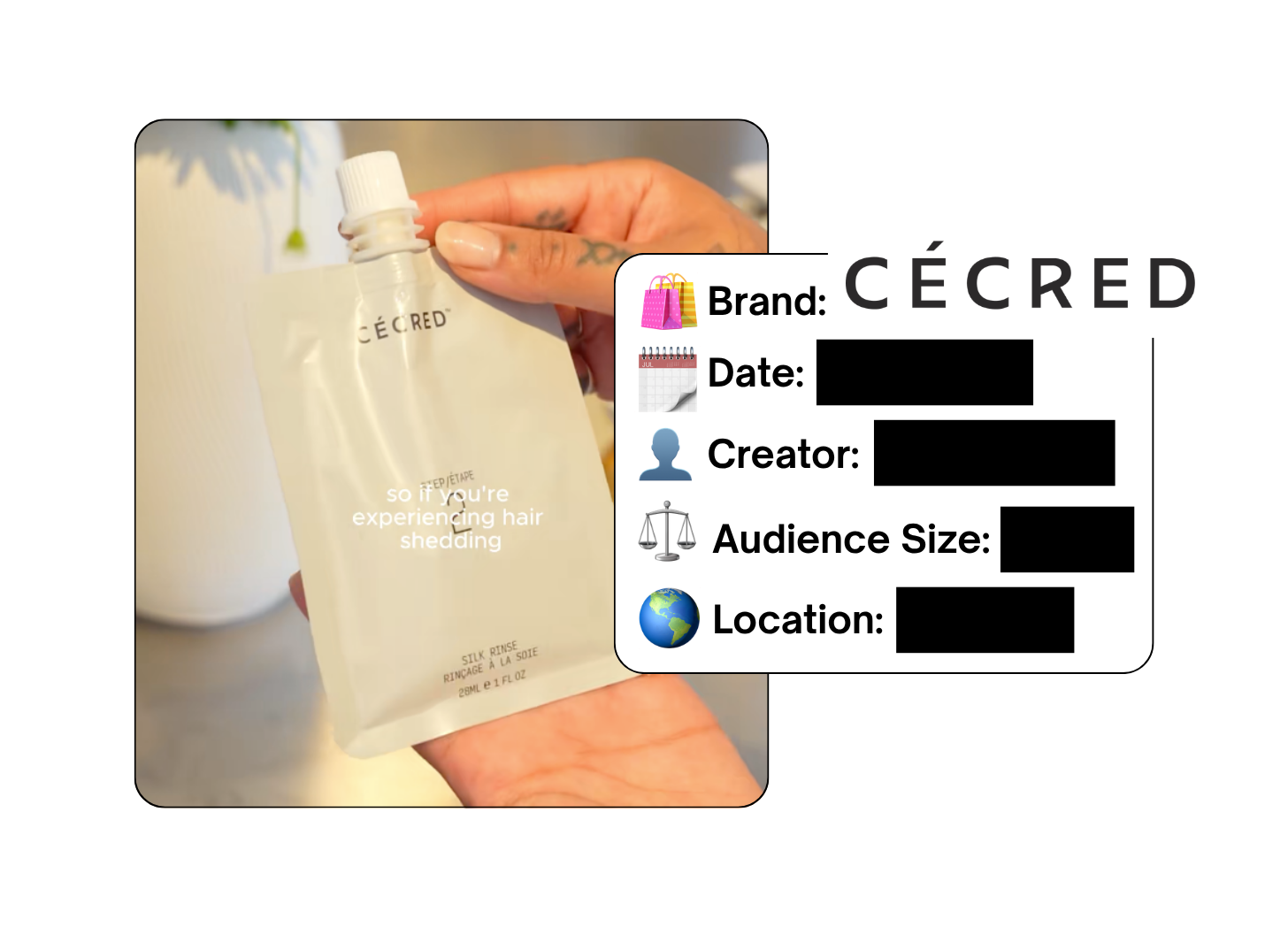Spotted: Cécred x SPACE NK in a new paid collab
