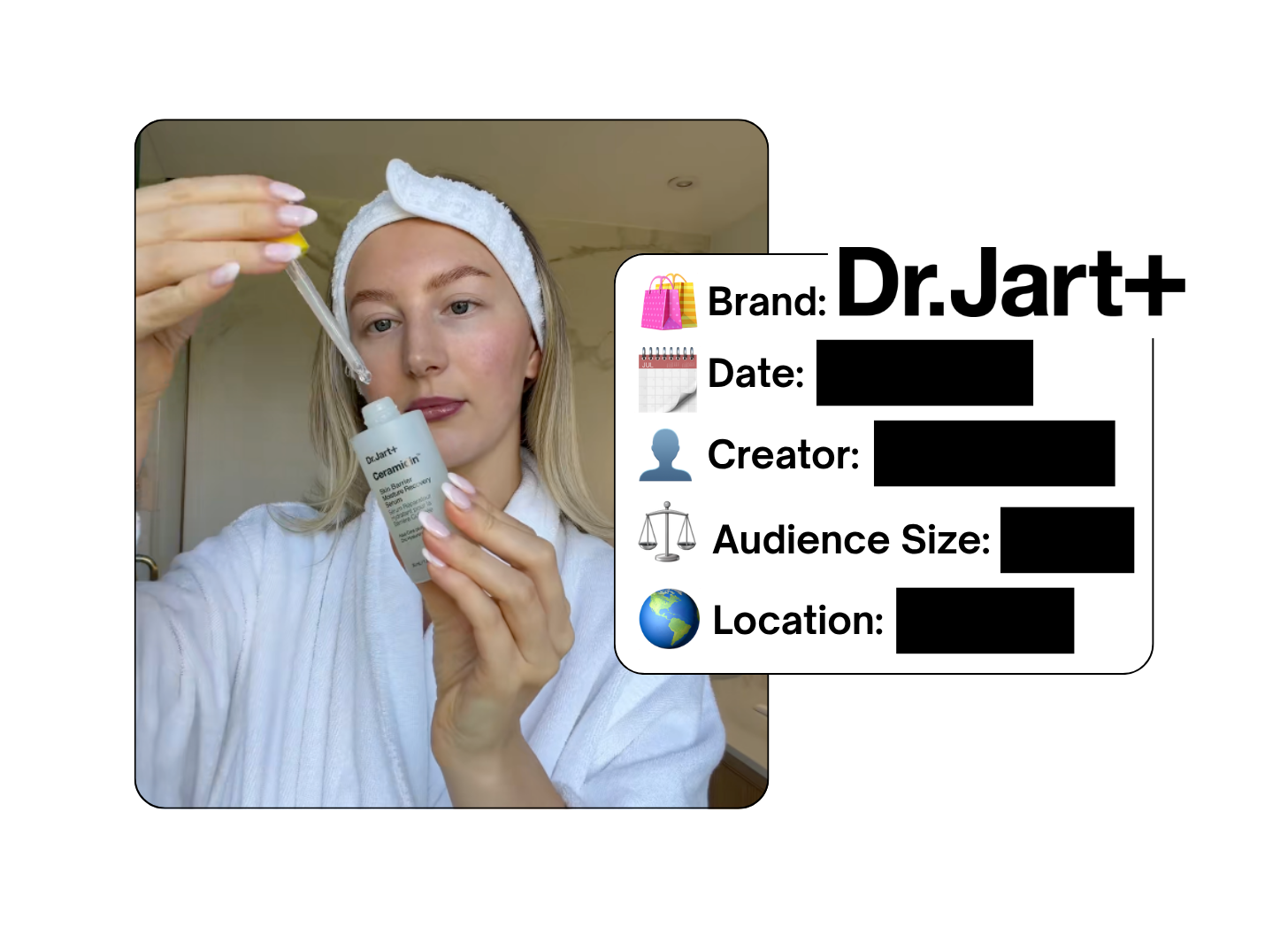 Spotted: Dr. Jart+ in a new paid collab