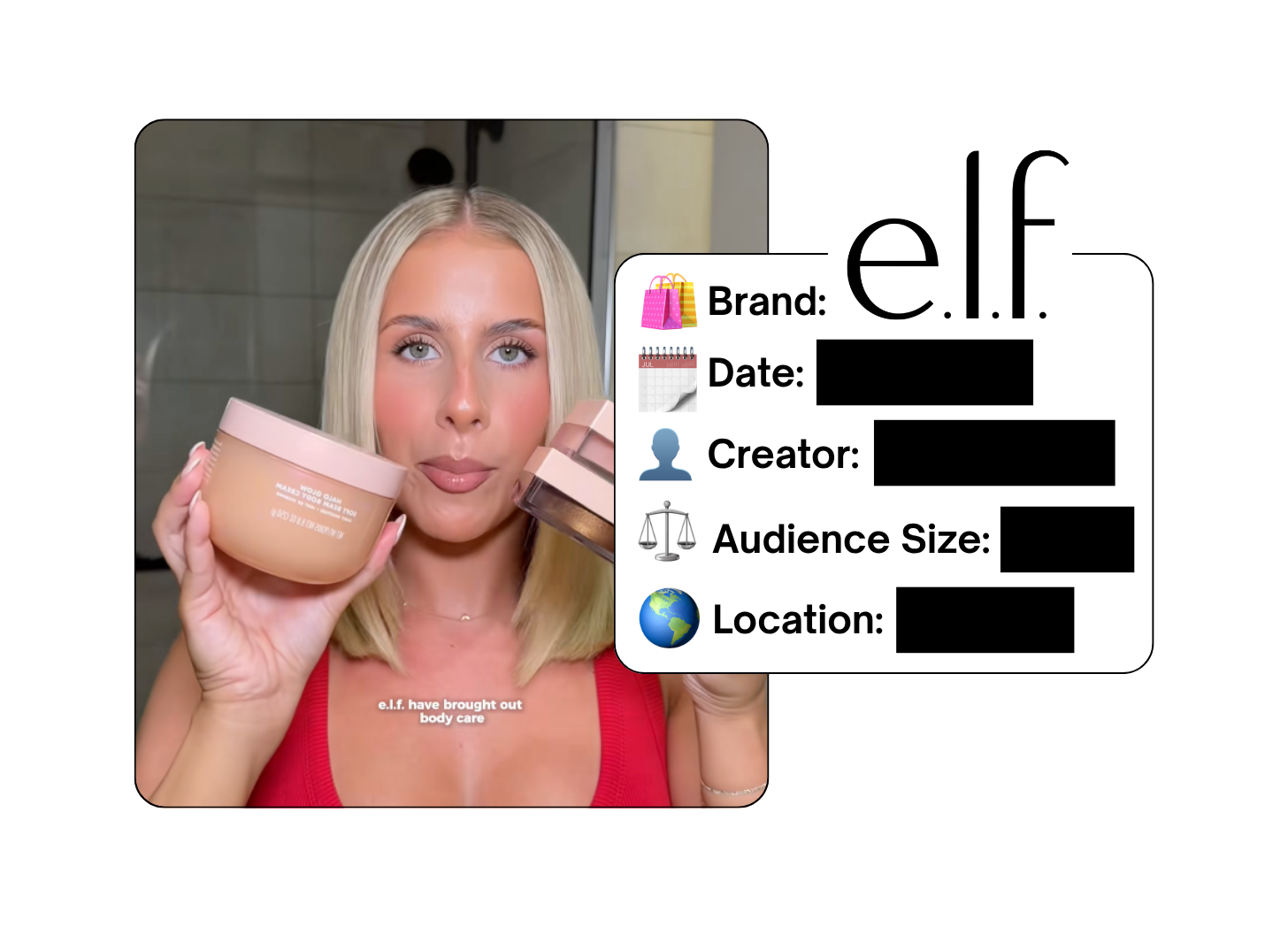 Spotted: Elf Cosmetics in a new paid collab