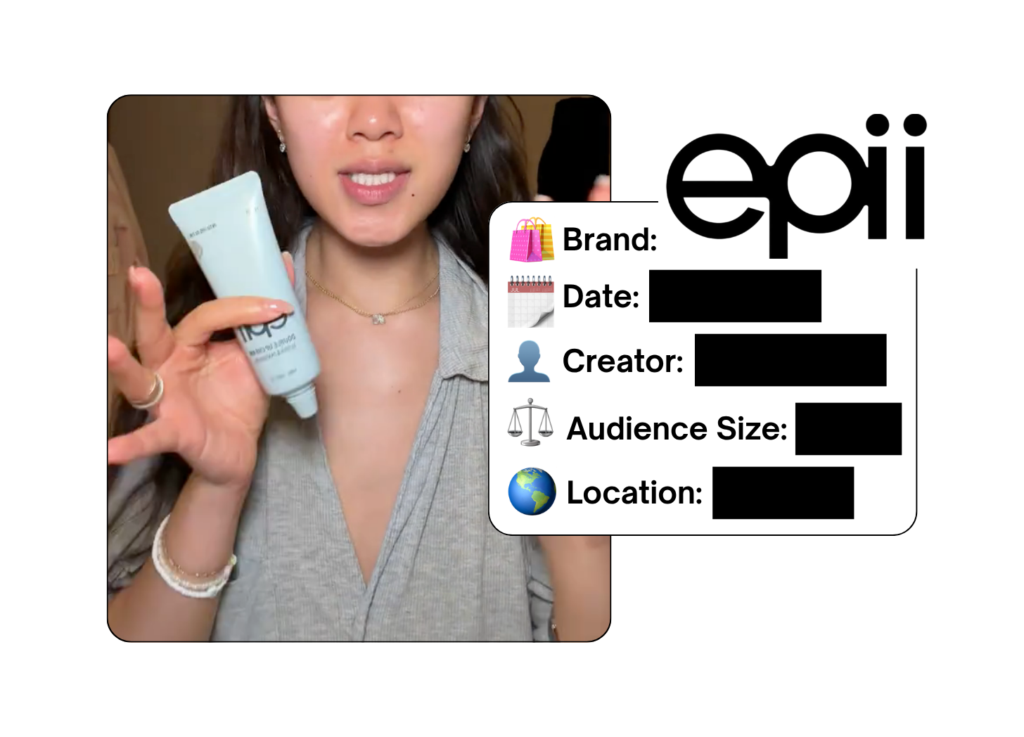 Spotted: Epii Global in a new paid collab