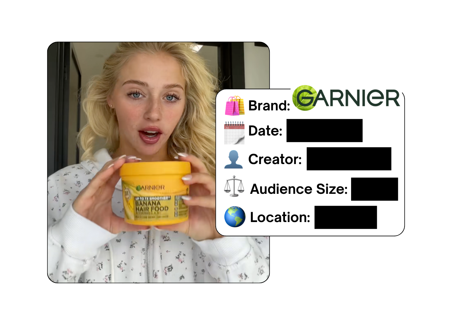 Spotted: Garnier in a new paid collab