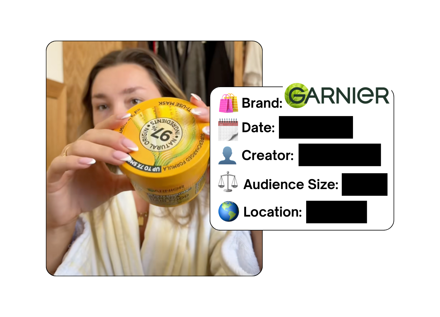Spotted: Garnier in a new paid collab