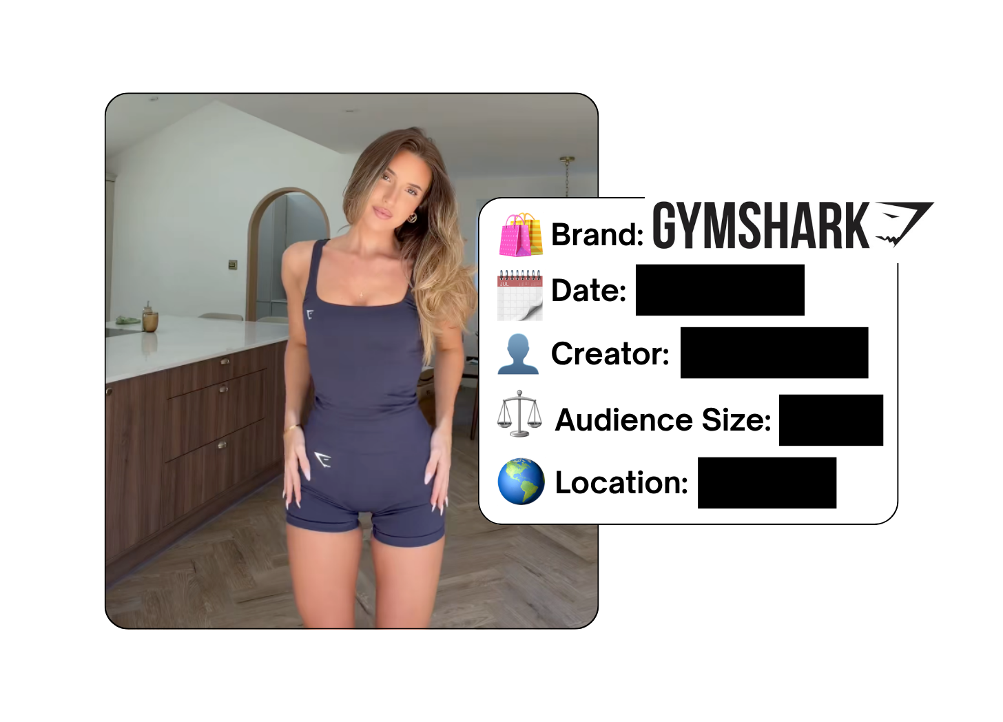 Spotted: Gymshark in a new paid collab