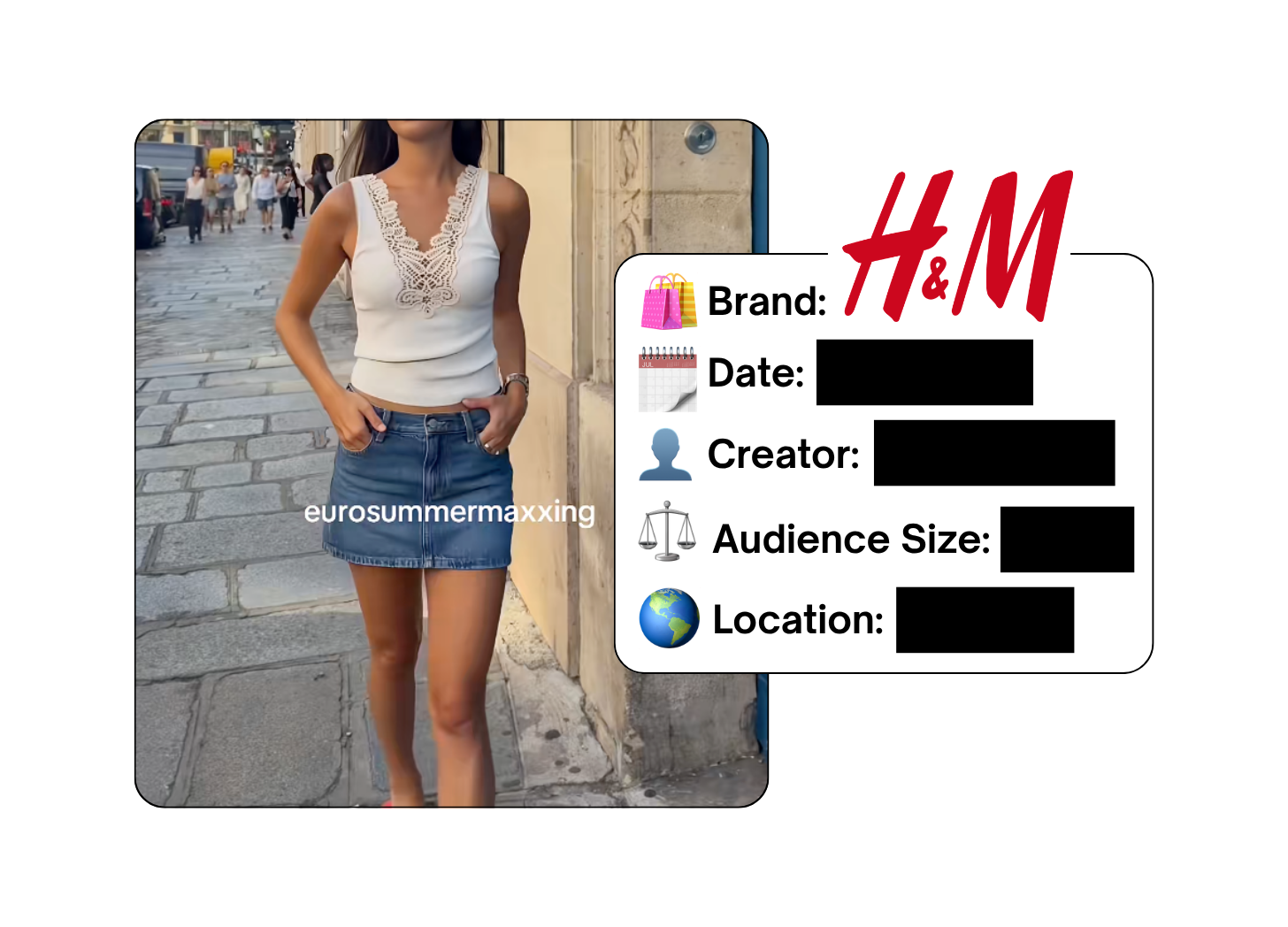 Spotted: H&M in a new paid collab