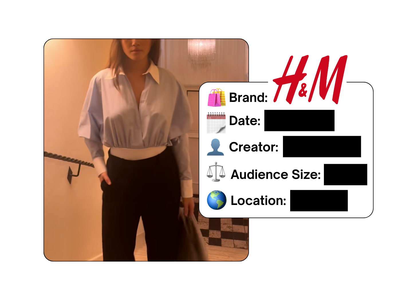 Spotted: H&M in a new paid collab