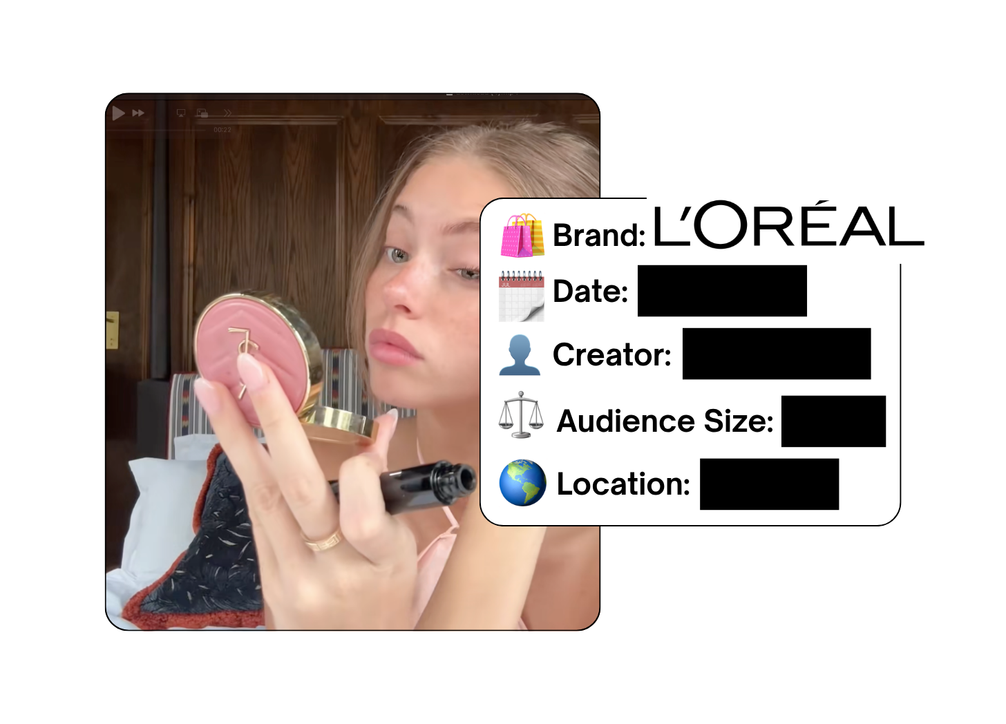 Spotted: L'Oreal Group in a new paid collab