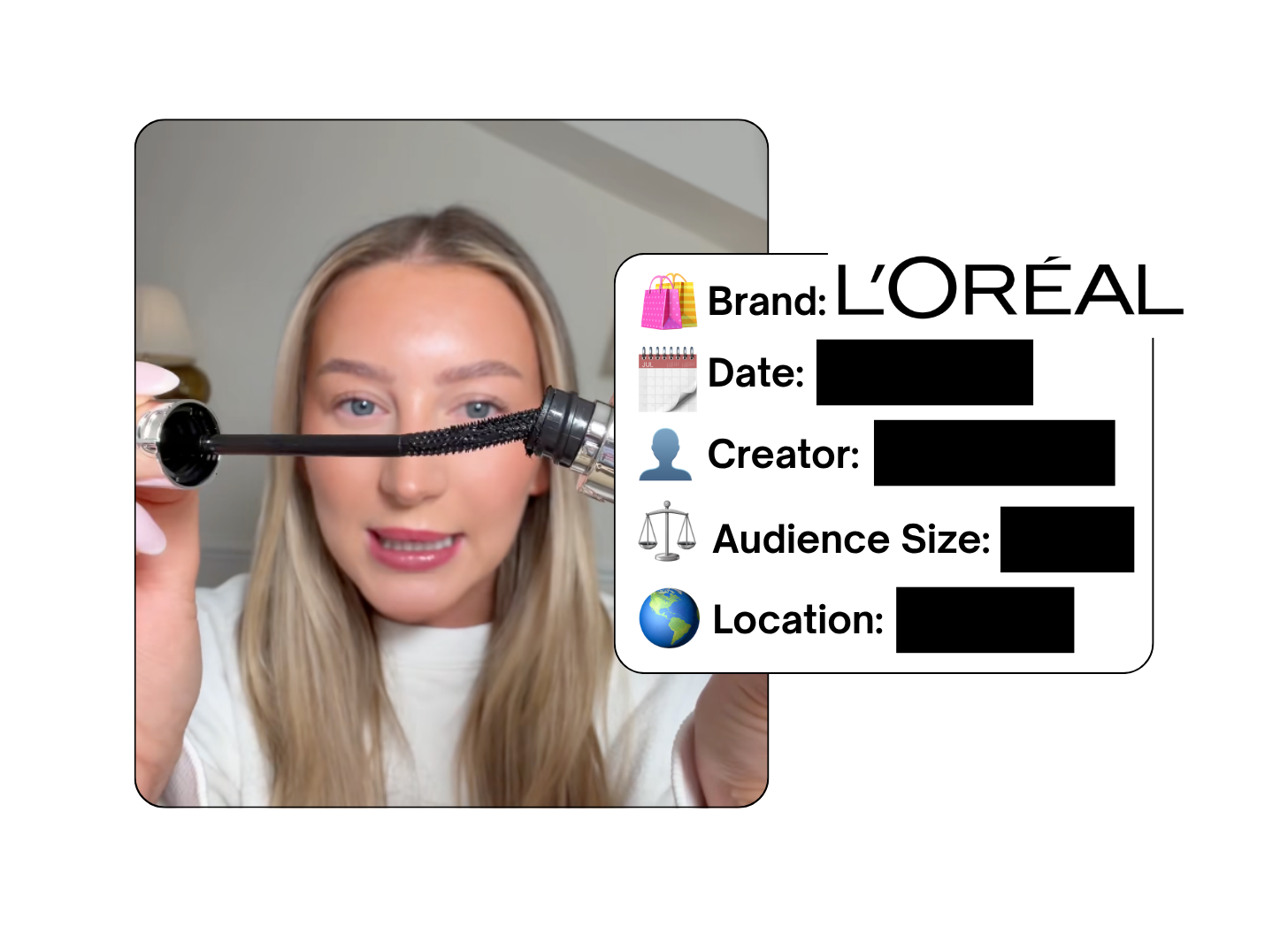 Spotted: L’Oreal in a new paid collab