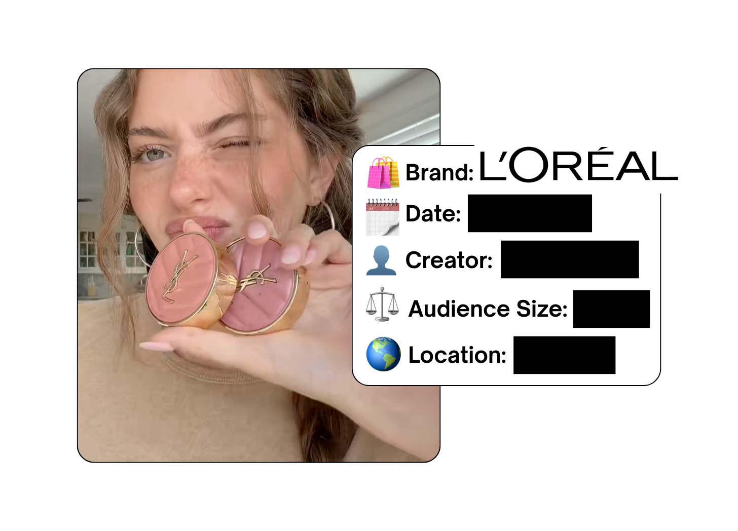 Spotted: L'Oreal Group in a new paid collab
