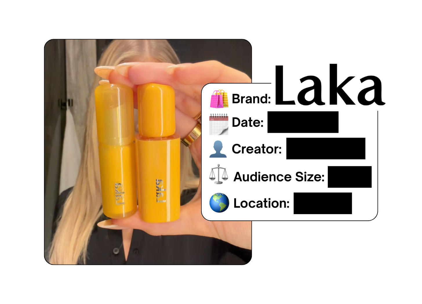 Spotted: Laka in a new paid collab