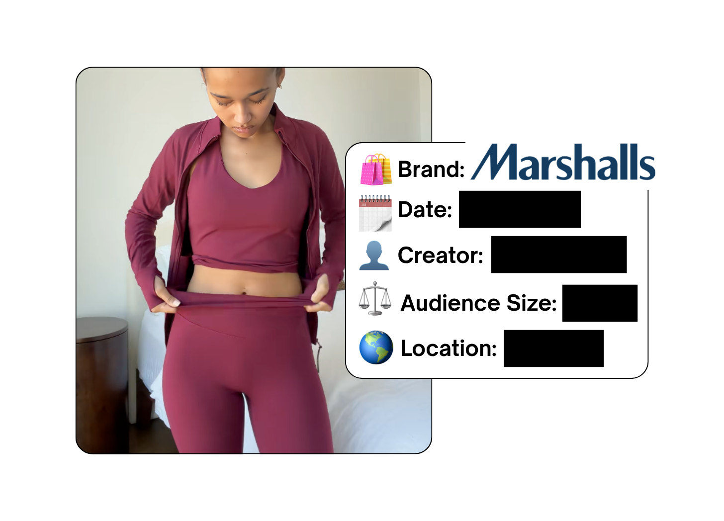 Spotted: Marshalls in a new paid collab