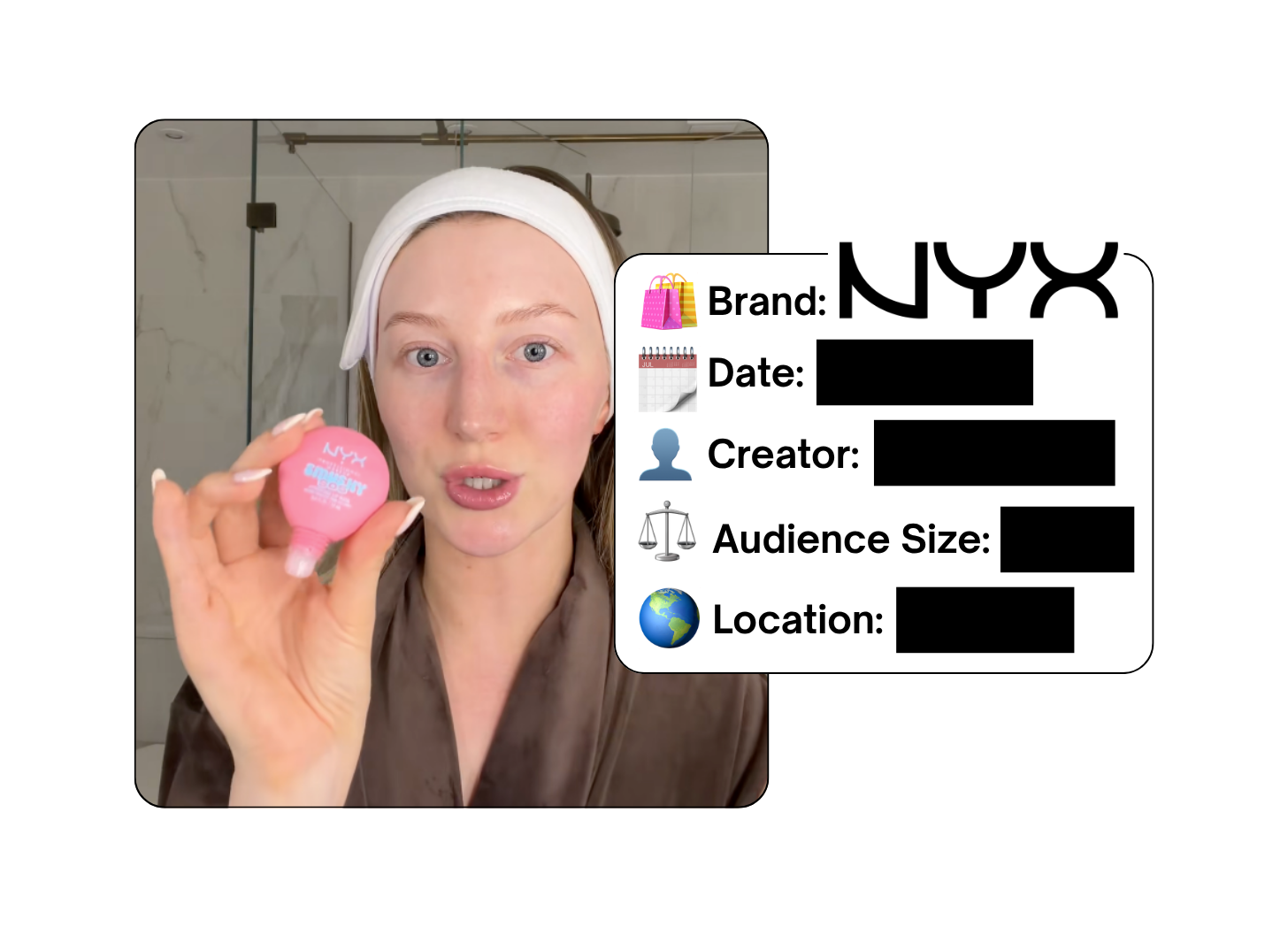 Spotted: NYX Cosmetics in a new paid collab