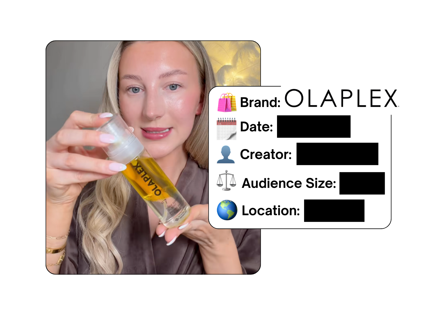 Spotted: Olaplex in a new paid collab