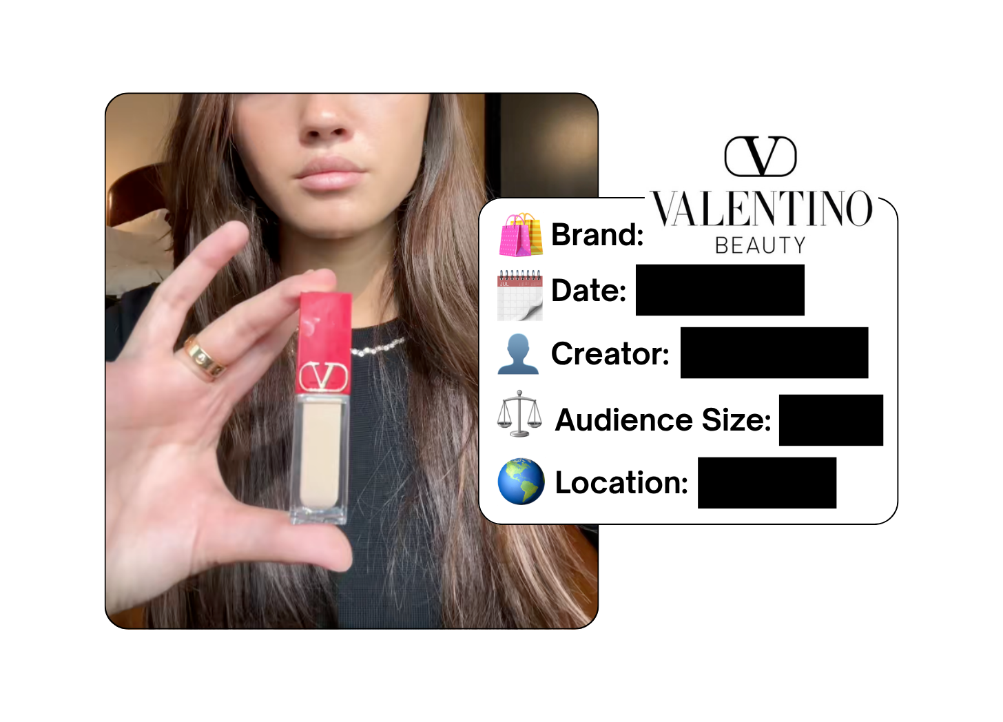 Spotted: Valentino Beauty in a new paid collab