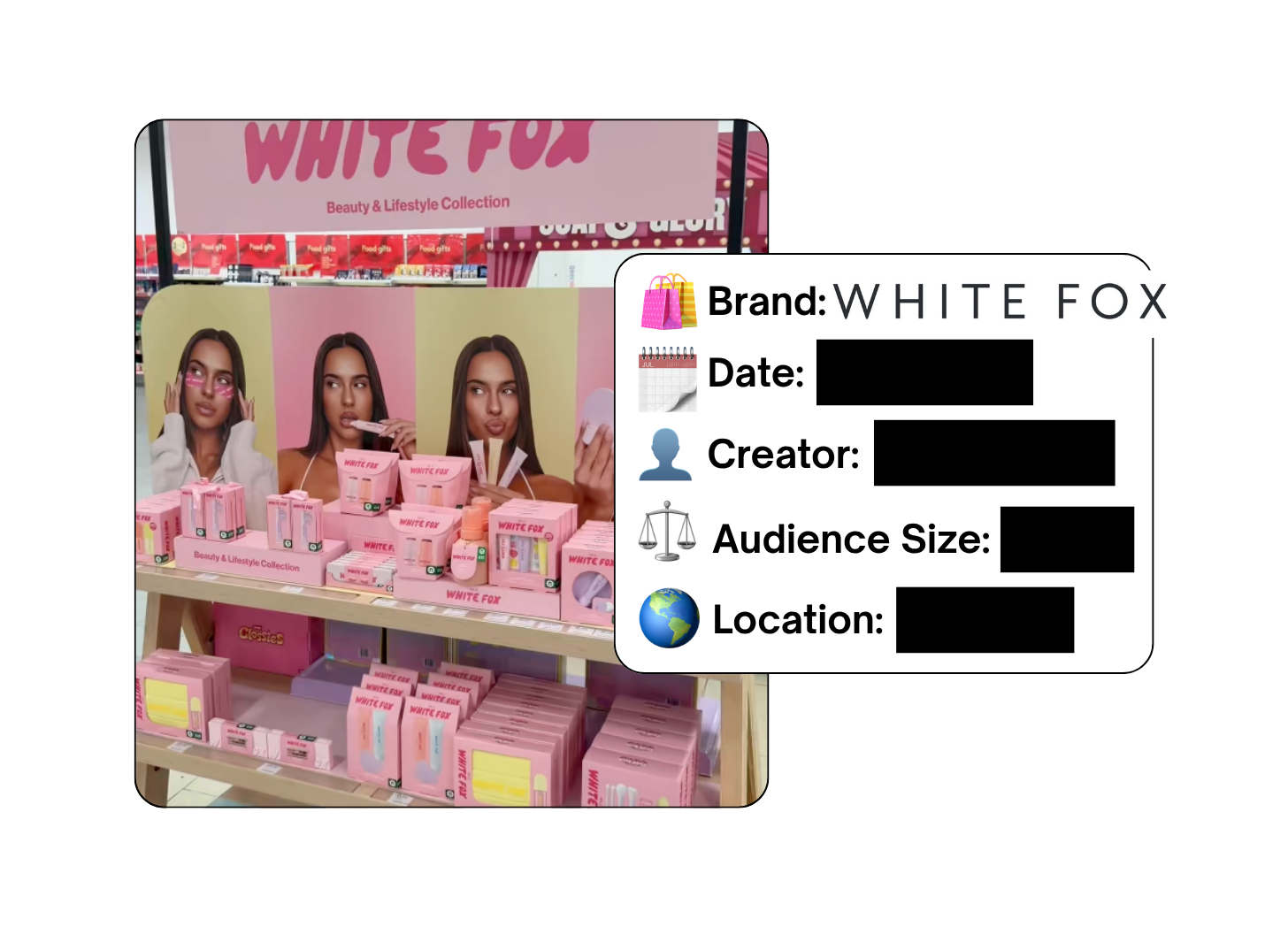 Spotted: White Fox Boutique in a new paid collab
