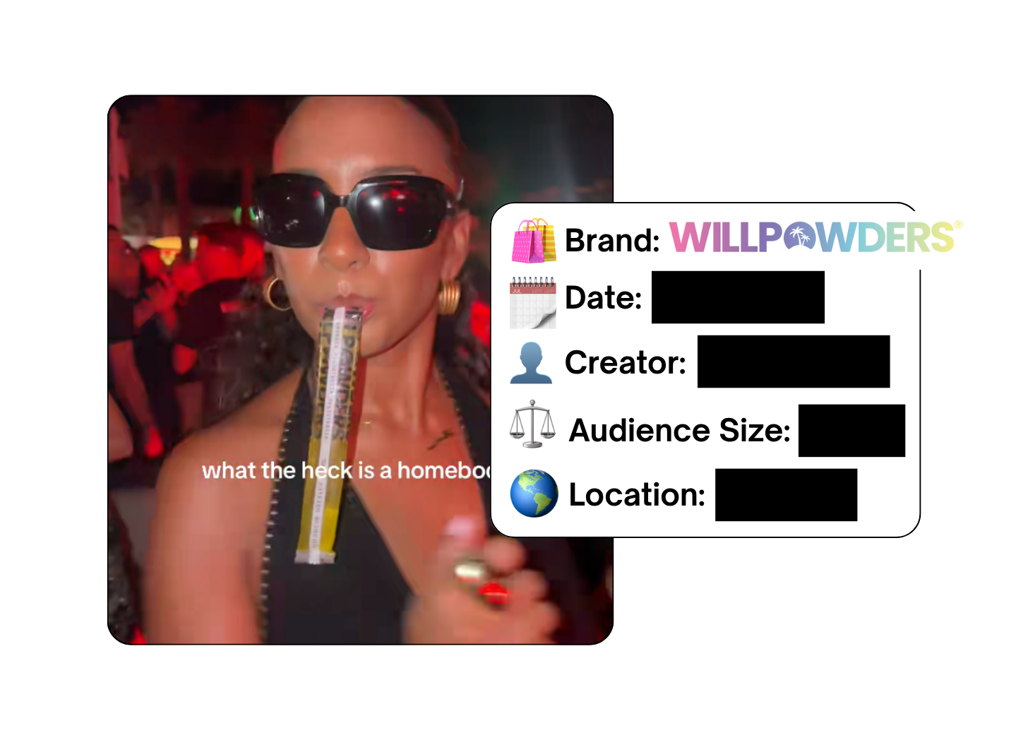 Spotted: WillPowders in a new paid collab