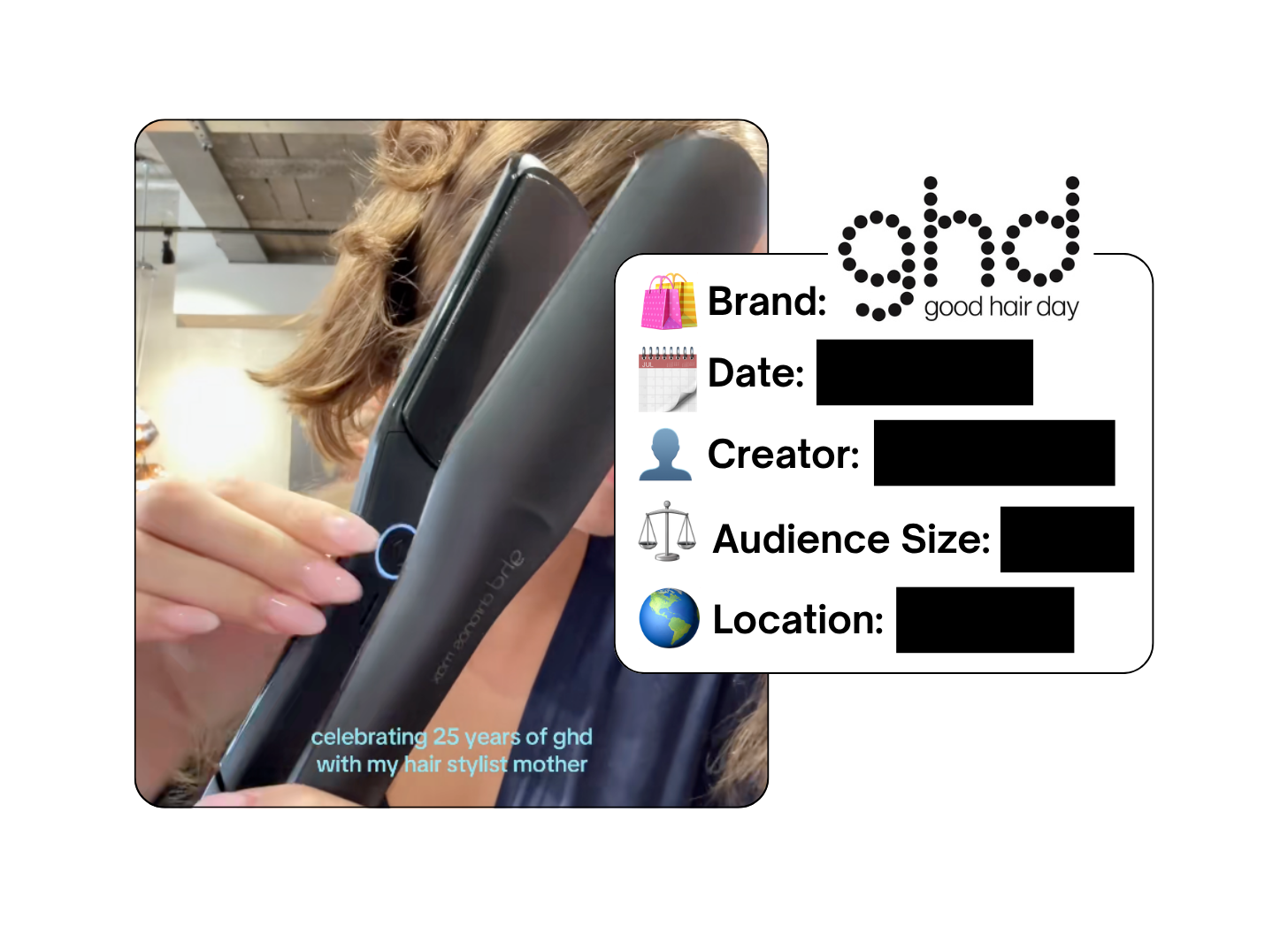 Spotted: ghd in a new paid collab