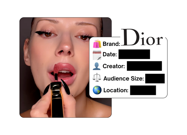 Spotted: Dior Beauty in a new paid collab
