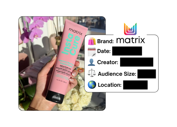 Spotted: Matrix in a new paid collab