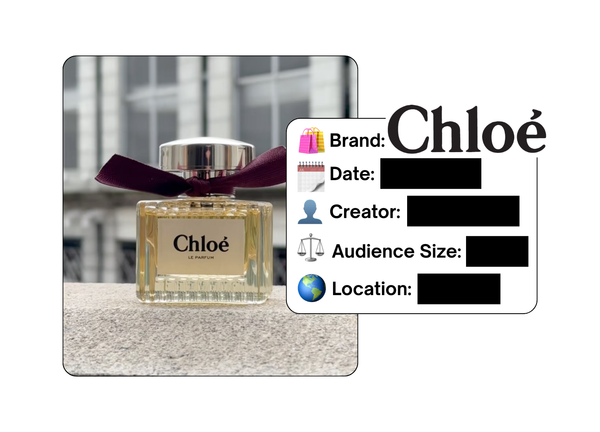 Spotted: Chloe in a new paid collab