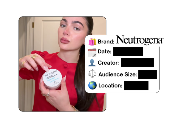 Spotted: Neutrogena in a new paid collab