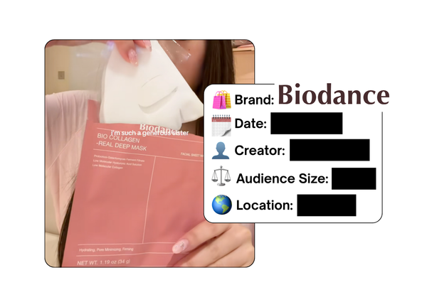 Spotted: Biodance in a new paid collab