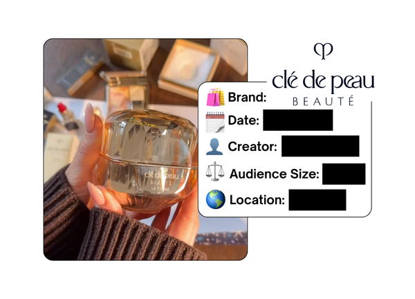 Spotted: Clé de Peau Beauté in a new paid collab