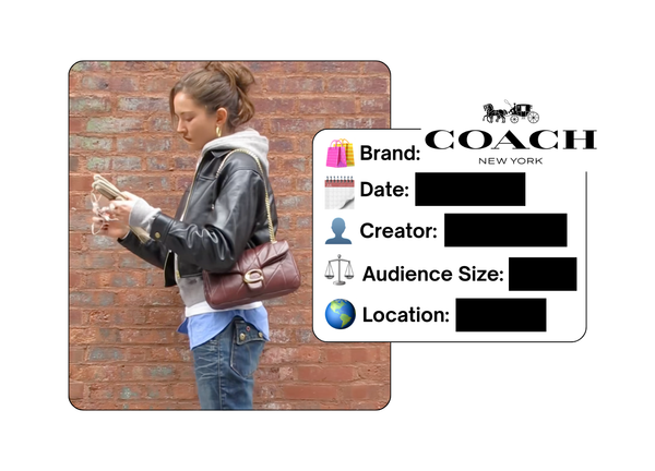 Spotted: Coach in a new paid collab