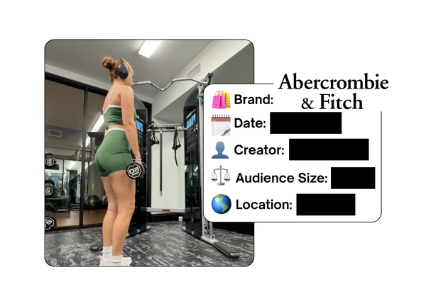 Spotted: Abercrombie in a new paid collab